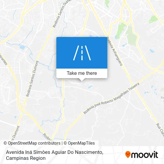 Avenida Iná Simôes Aguiar Do Nascimento map