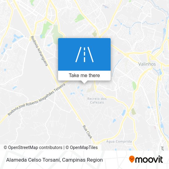 Alameda Celso Torsaní map