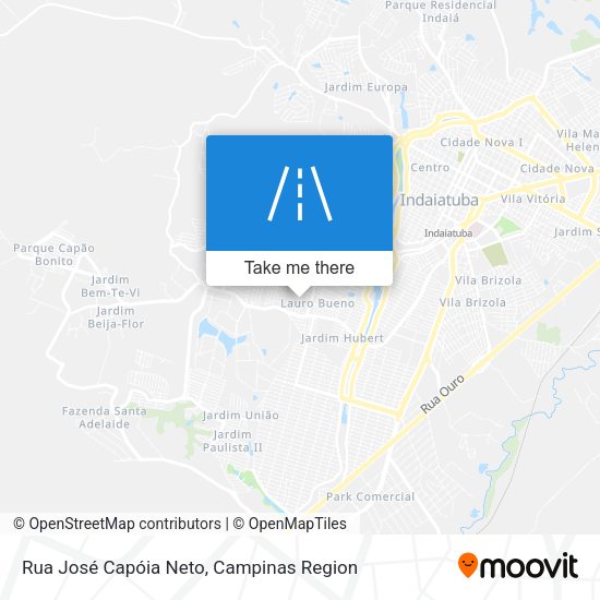 Rua José Capóia Neto map