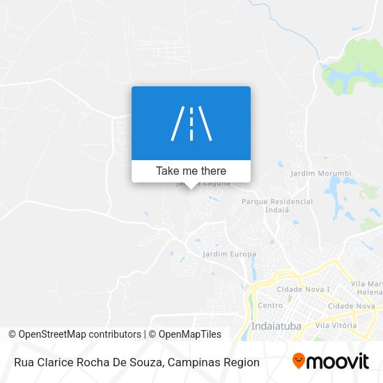 Rua Clarice Rocha De Souza map