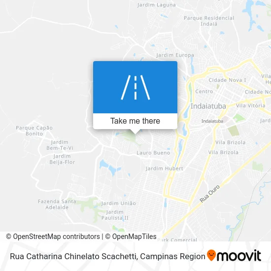 Rua Catharina Chinelato Scachetti map