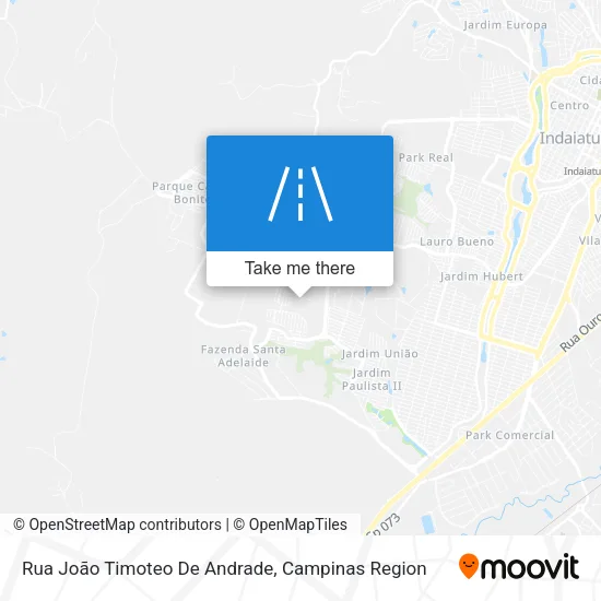 Rua João Timoteo De Andrade map