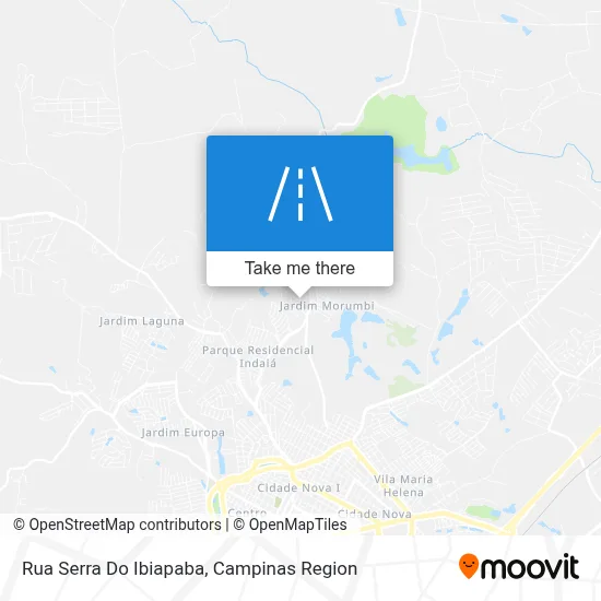 Rua Serra Do Ibiapaba map
