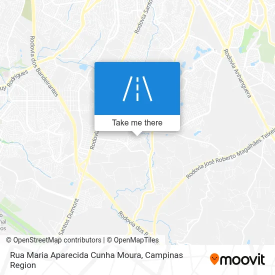 Rua Maria Aparecida Cunha Moura map