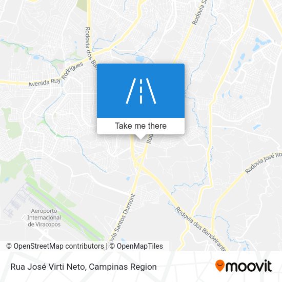 Rua José Virti Neto map