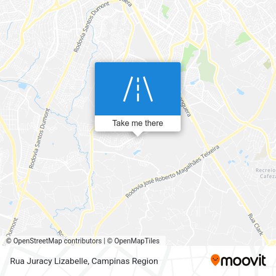 Rua Juracy Lizabelle map