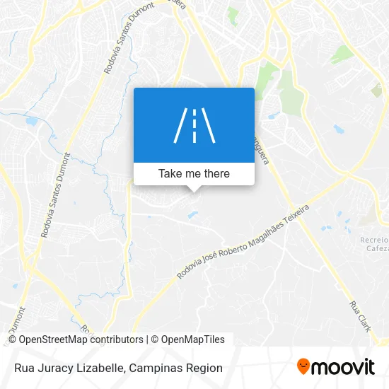 Rua Juracy Lizabelle map