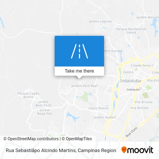 Rua Sebastiãpo Alcindo Martins map