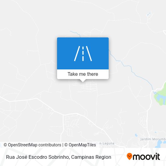 Rua José Escodro Sobrinho map