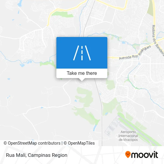 Rua Mali map