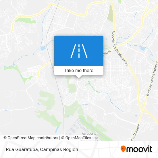 Rua Guaratuba map