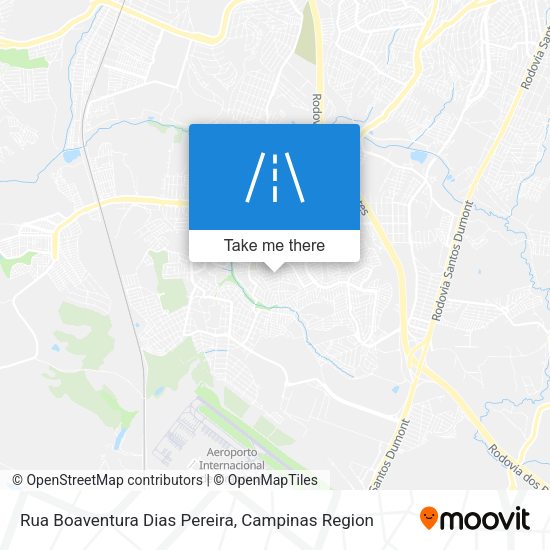Rua Boaventura Dias Pereira map
