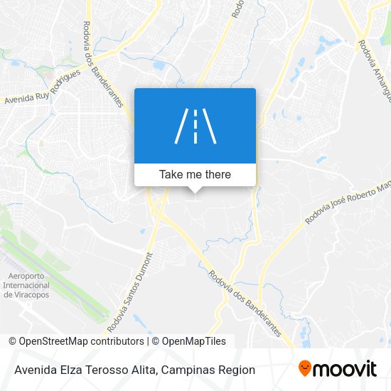 Avenida Elza Terosso Alita map
