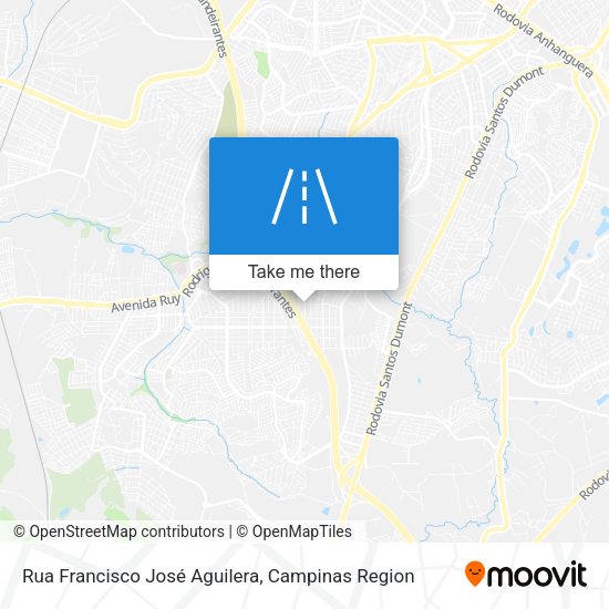 Rua Francisco José Aguilera map