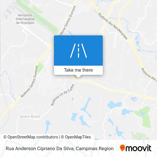 Rua Anderson Cipriano Da Silva map