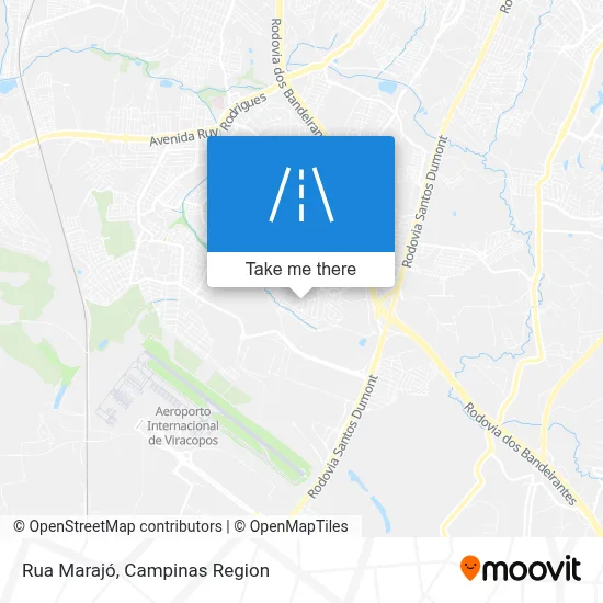 Rua Marajó map