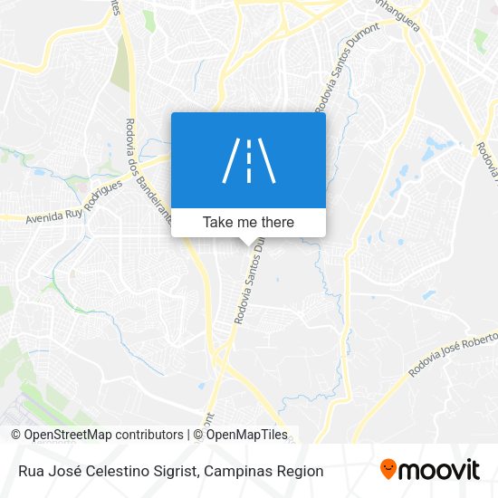 Rua José Celestino Sigrist map