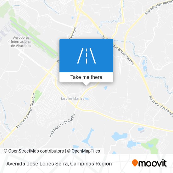 Avenida José Lopes Serra map