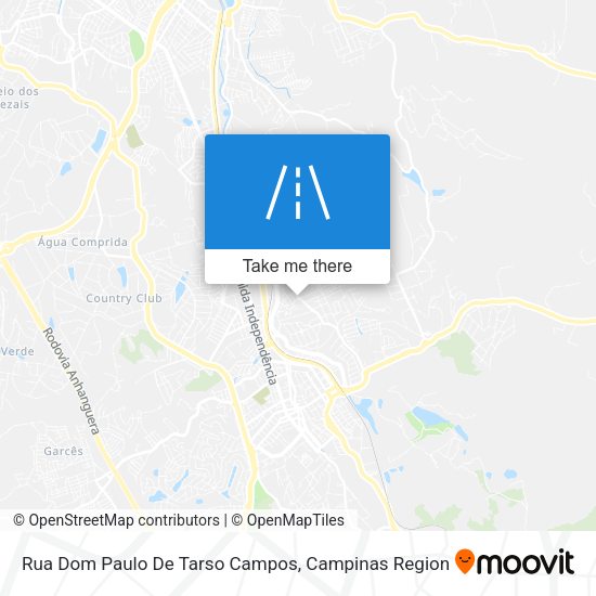 Rua Dom Paulo De Tarso Campos map