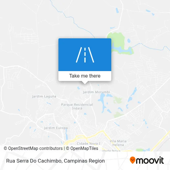 Rua Serra Do Cachimbo map