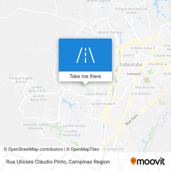 Rua Ulisses Cláudio Pinto map