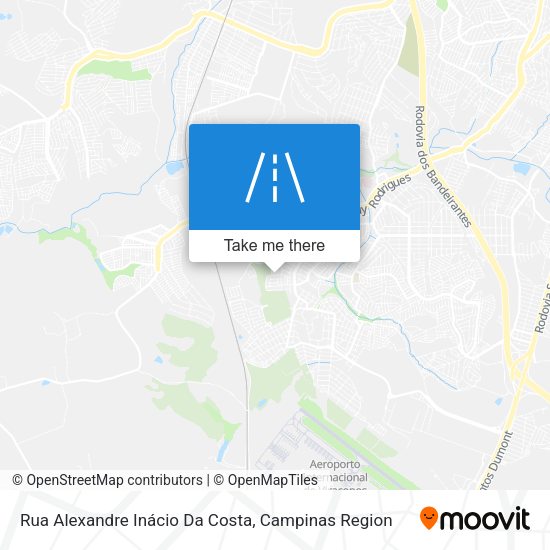 Rua Alexandre Inácio Da Costa map