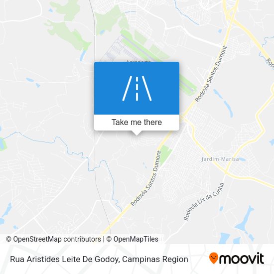 Rua Aristides Leite De Godoy map