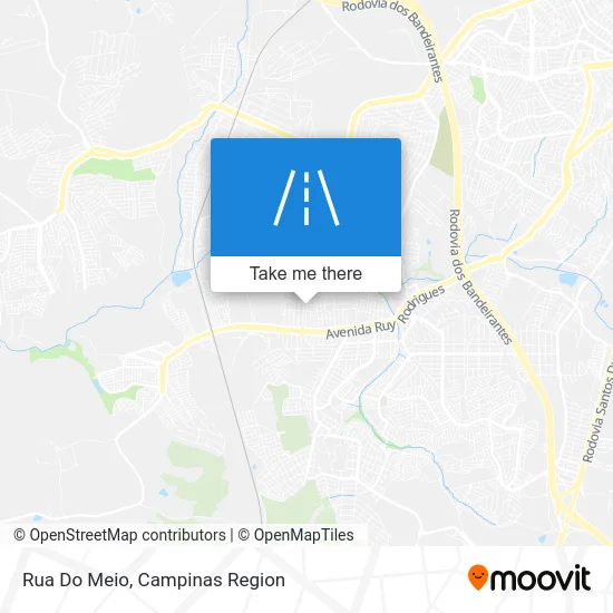Rua Do Meio map