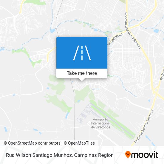 Rua Wilson Santiago Munhoz map