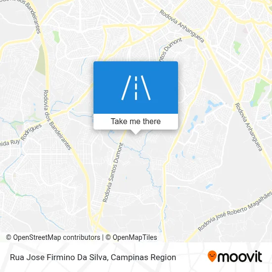Rua Jose Firmino Da Silva map