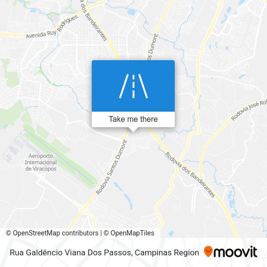 Rua Galdêncio Viana Dos Passos map
