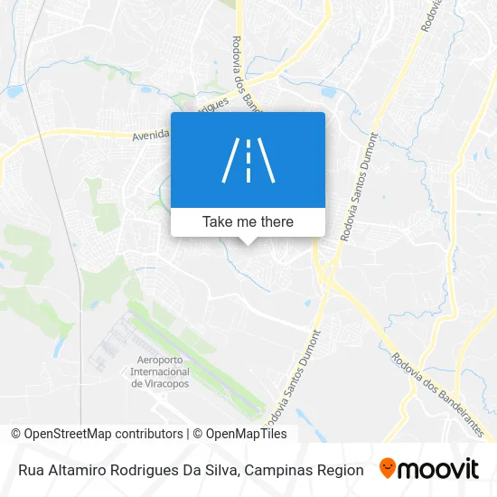 Rua Altamiro Rodrigues Da Silva map