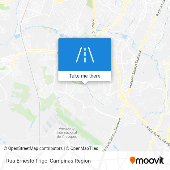 Rua Ernesto Frigo map