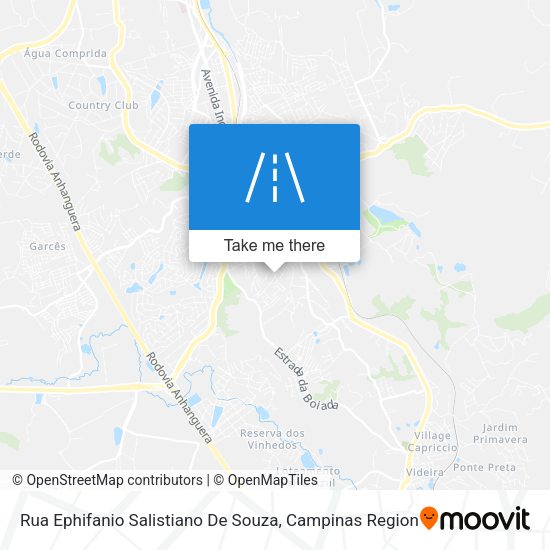 Rua Ephifanio Salistiano De Souza map