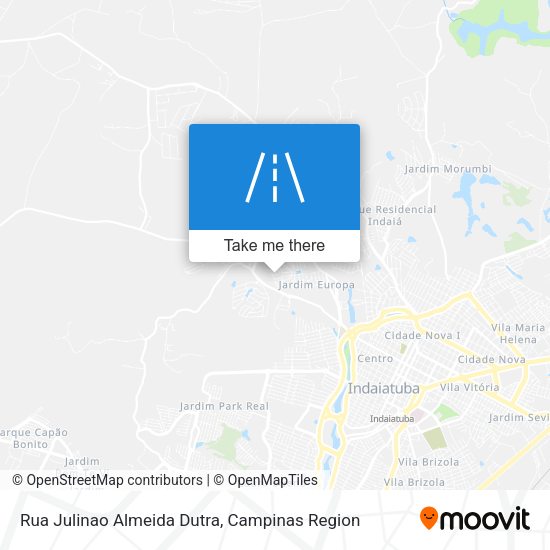 Rua Julinao Almeida Dutra map
