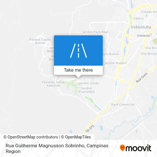 Rua Guilherme Magnusson Sobrinho map