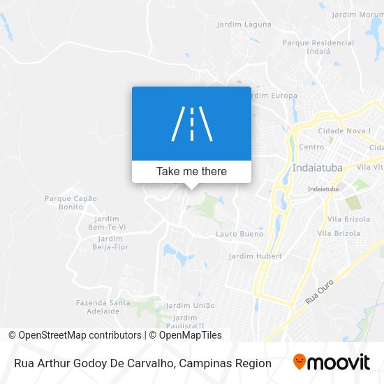 Rua Arthur Godoy De Carvalho map