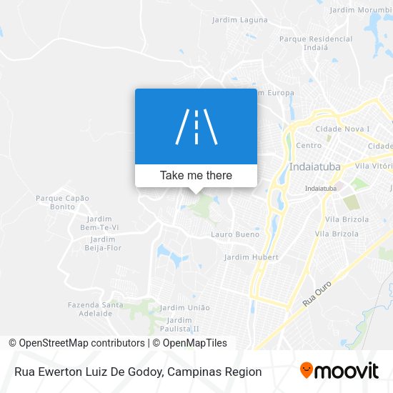 Rua Ewerton Luiz De Godoy map
