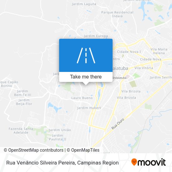 Rua Venâncio Silveira Pereira map