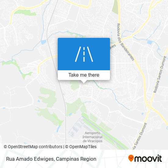 Rua Amado Edwiges map