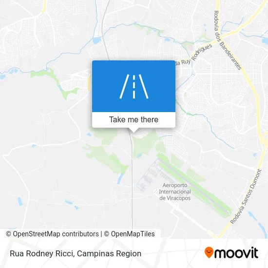 Rua Rodney Ricci map