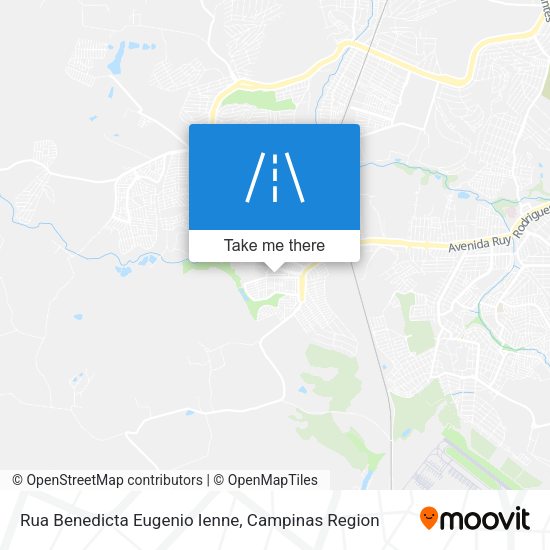 Rua Benedicta Eugenio Ienne map