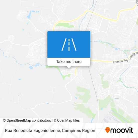 Rua Benedicta Eugenio Ienne map