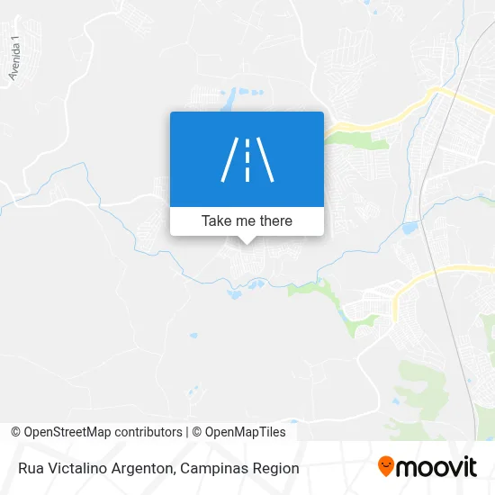 Rua Victalino Argenton map