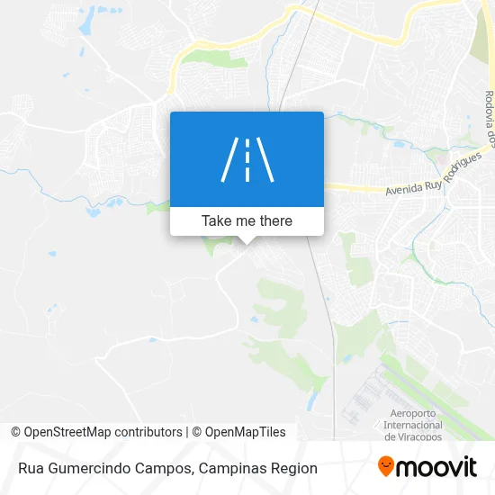 Rua Gumercindo Campos map