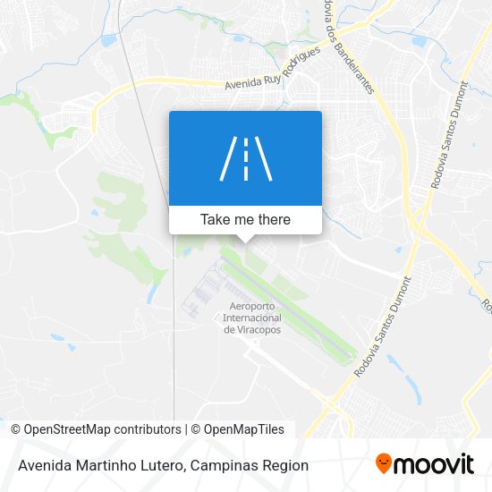 Avenida Martinho Lutero map