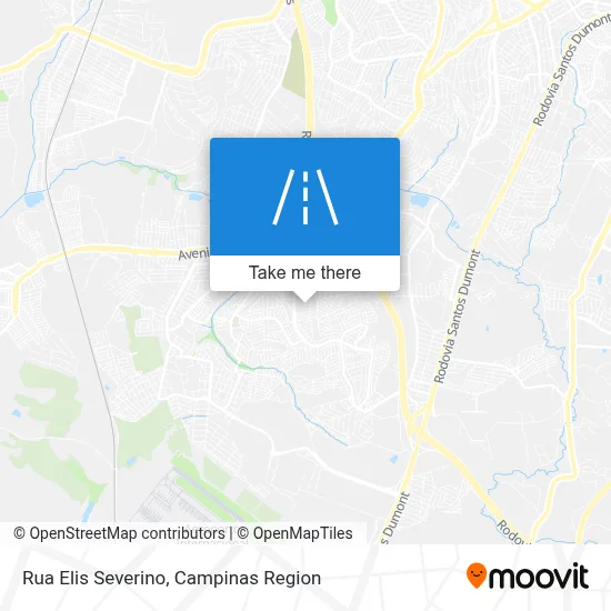 Rua Elis Severino map