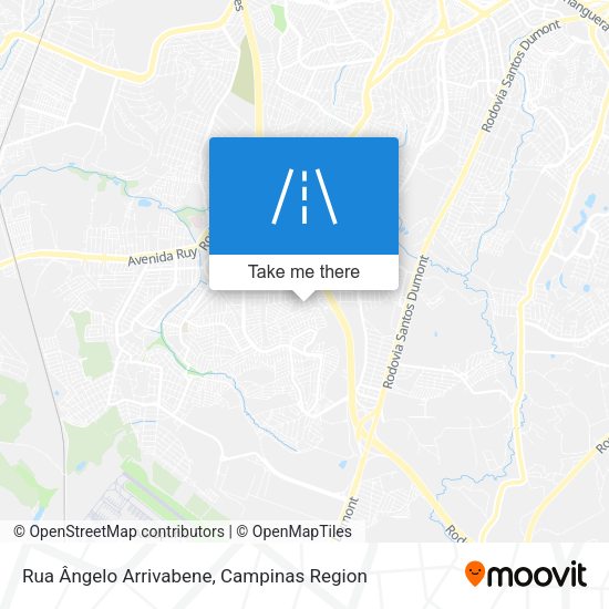 Rua Ângelo Arrivabene map