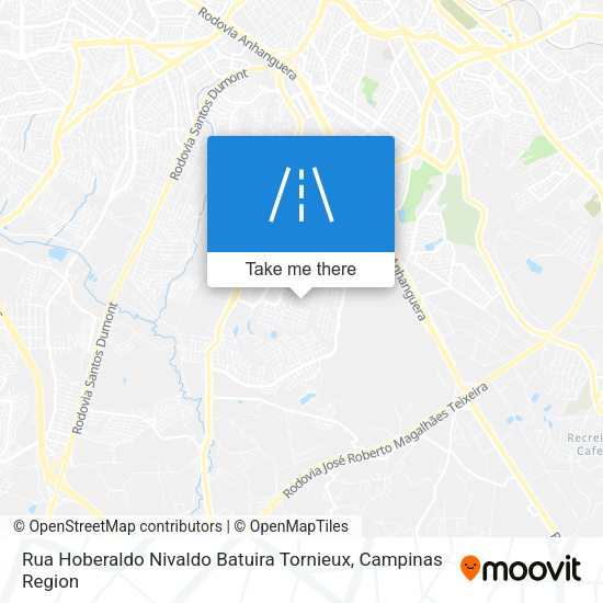 Rua Hoberaldo Nivaldo Batuira Tornieux map