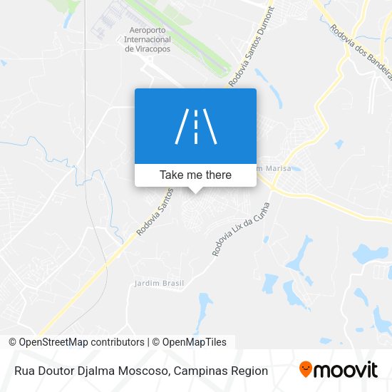 Rua Doutor Djalma Moscoso map